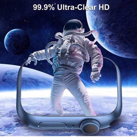 2 Case Set & 6 Pack Screen Protector Compatible with Apple Watch Series 7 41mm - Picture 9 of 11